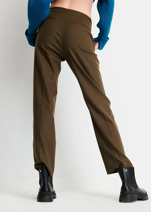 e-commerce pantalone verde militare donna