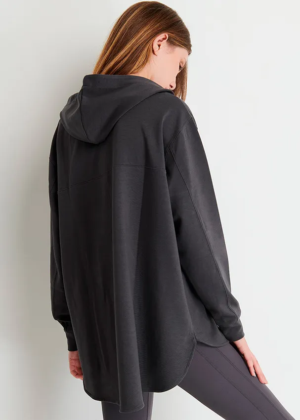 e-commerce felpa cappuccio donna