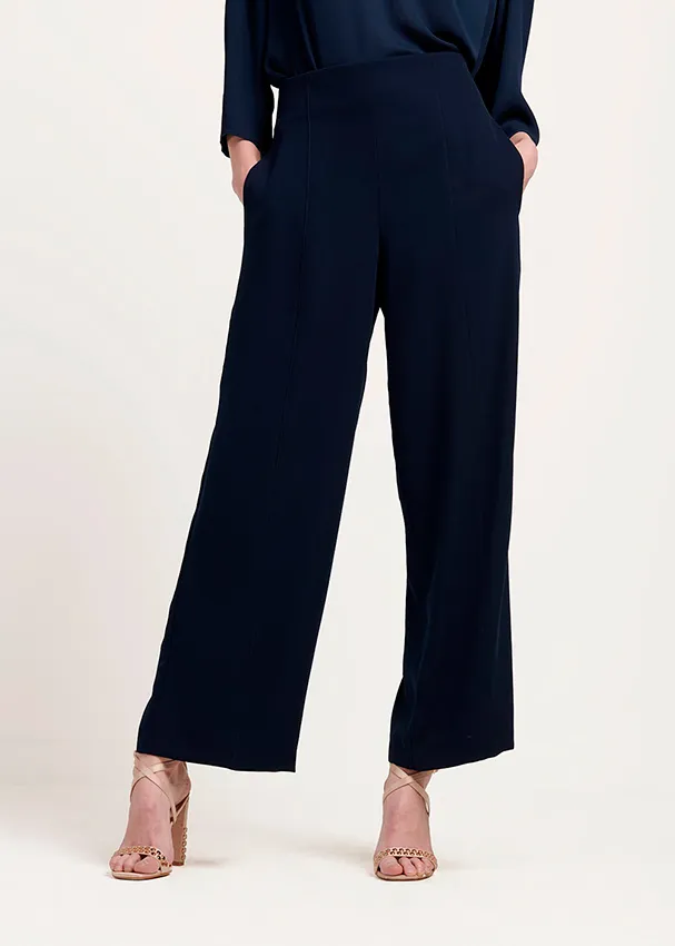 e-commerce pantalone blu donna