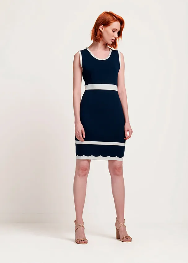 e-commerce vestito blu donna