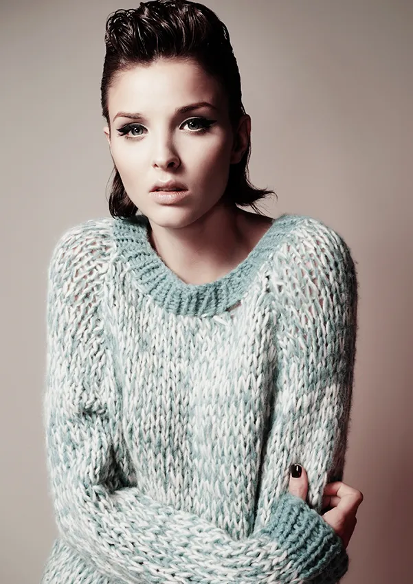 book fotografico modella