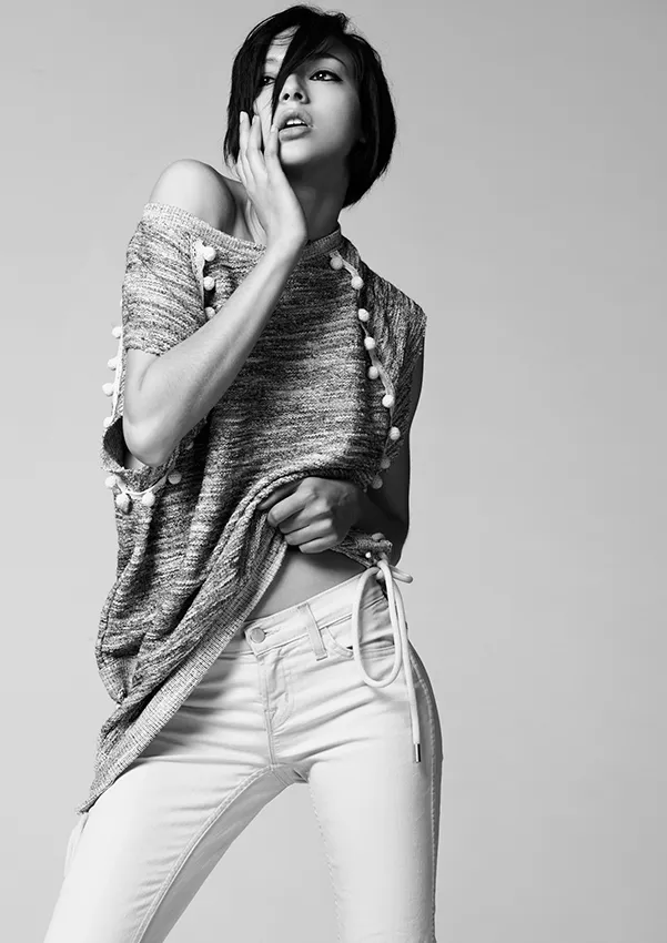 book fotografico modella