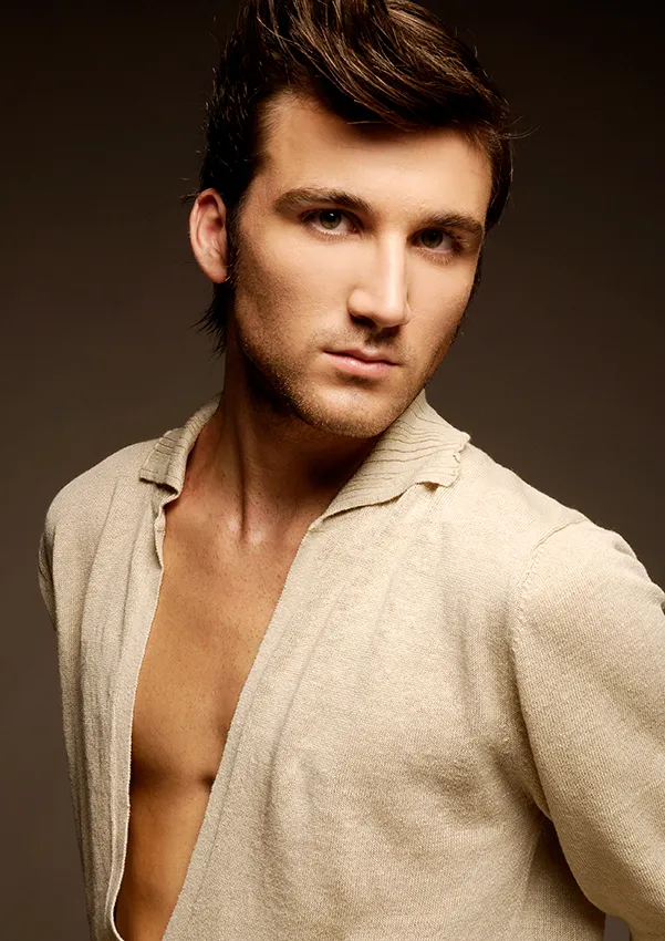 book fotografico modello uomo