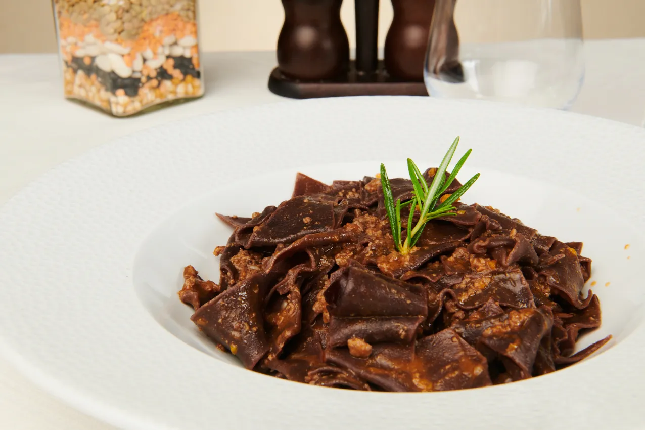 food piatto pappardelle al cinghiale