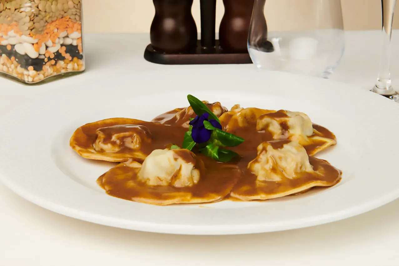 food piatto risotto ai gamberetti