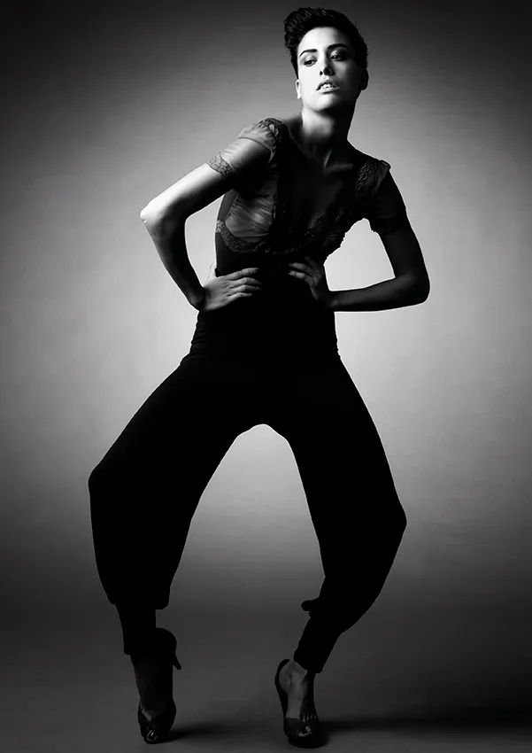 book fotografico modella