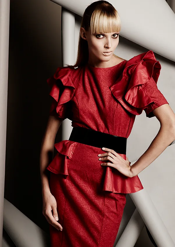 book fotografico modella