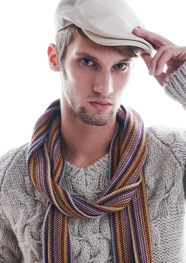 book fotografico modello uomo