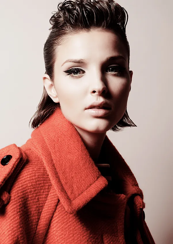 book fotografico modella