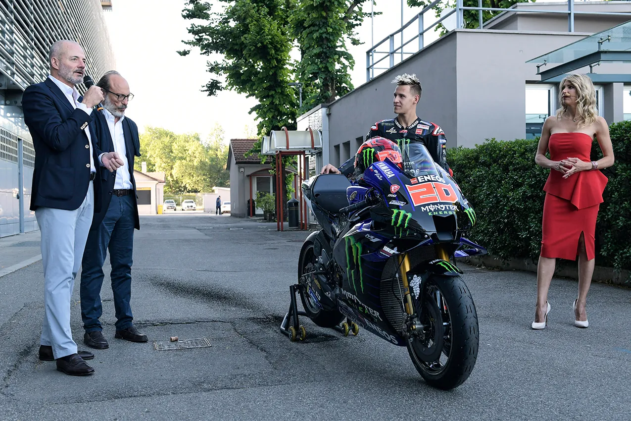 evento aziendale Beta con Quartararo