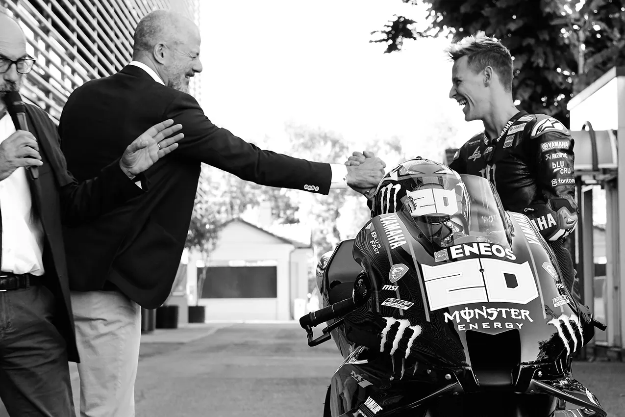 evento aziendale Beta con Quartararo