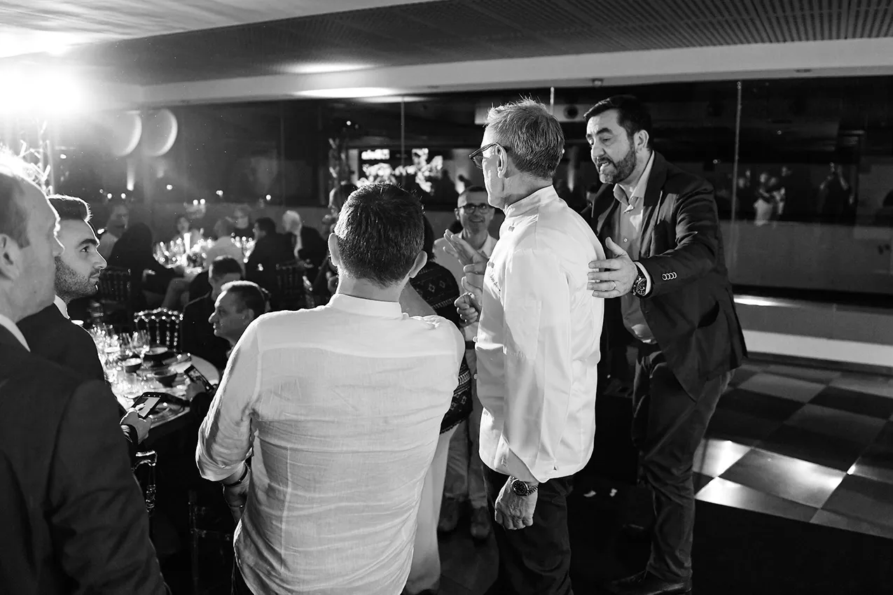 evento cena di gala beta in autodromo di monza con chef Barbieri