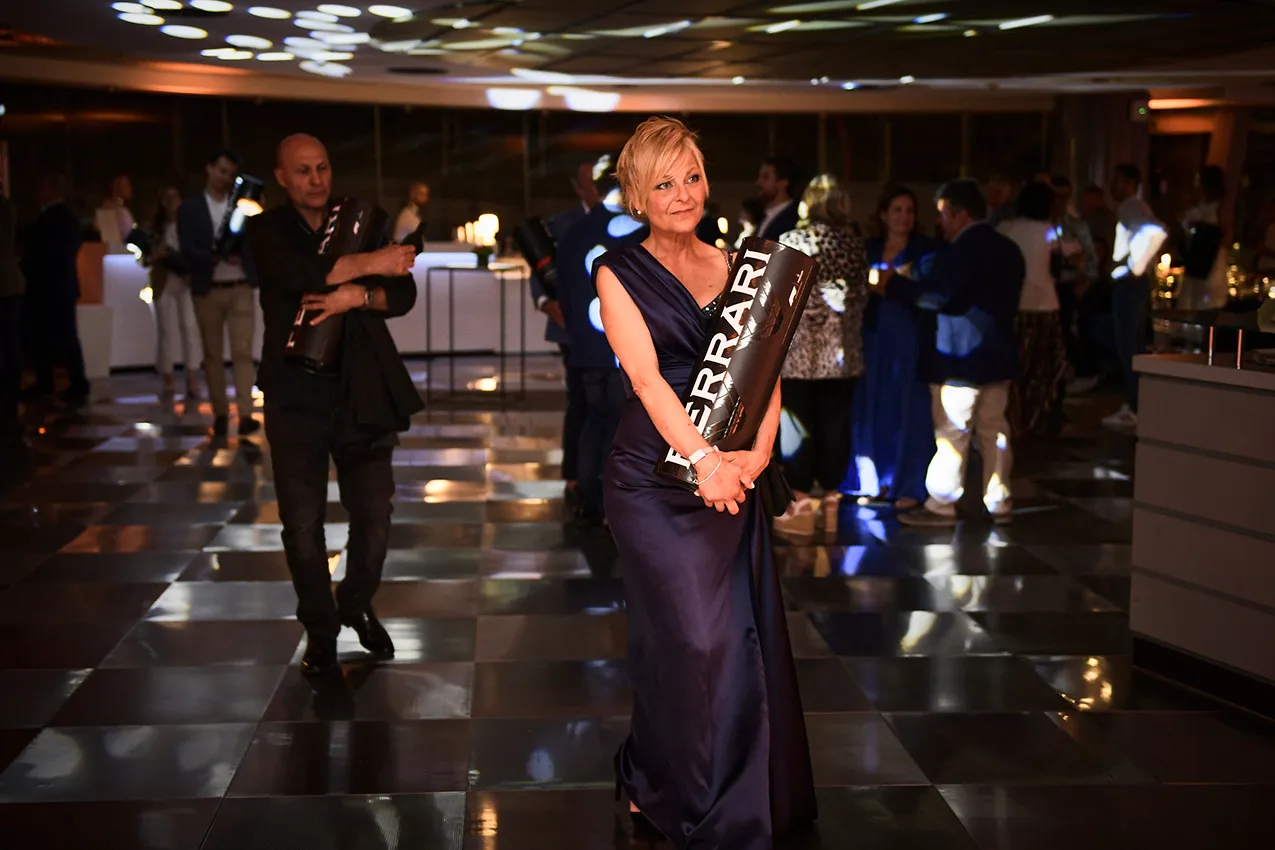 evento cena di gala beta in autodromo di monza