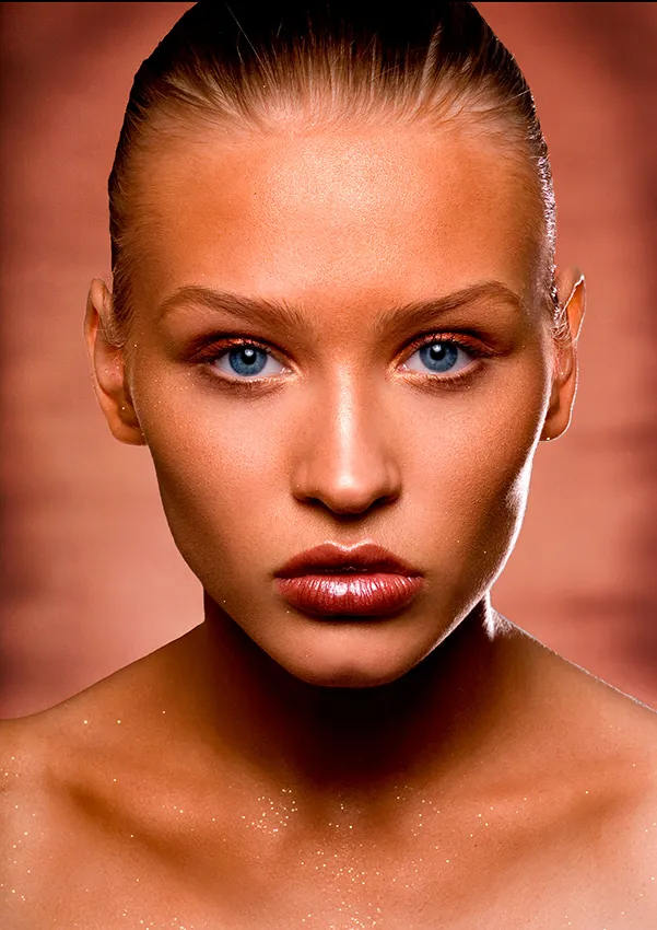 book fotografico modella