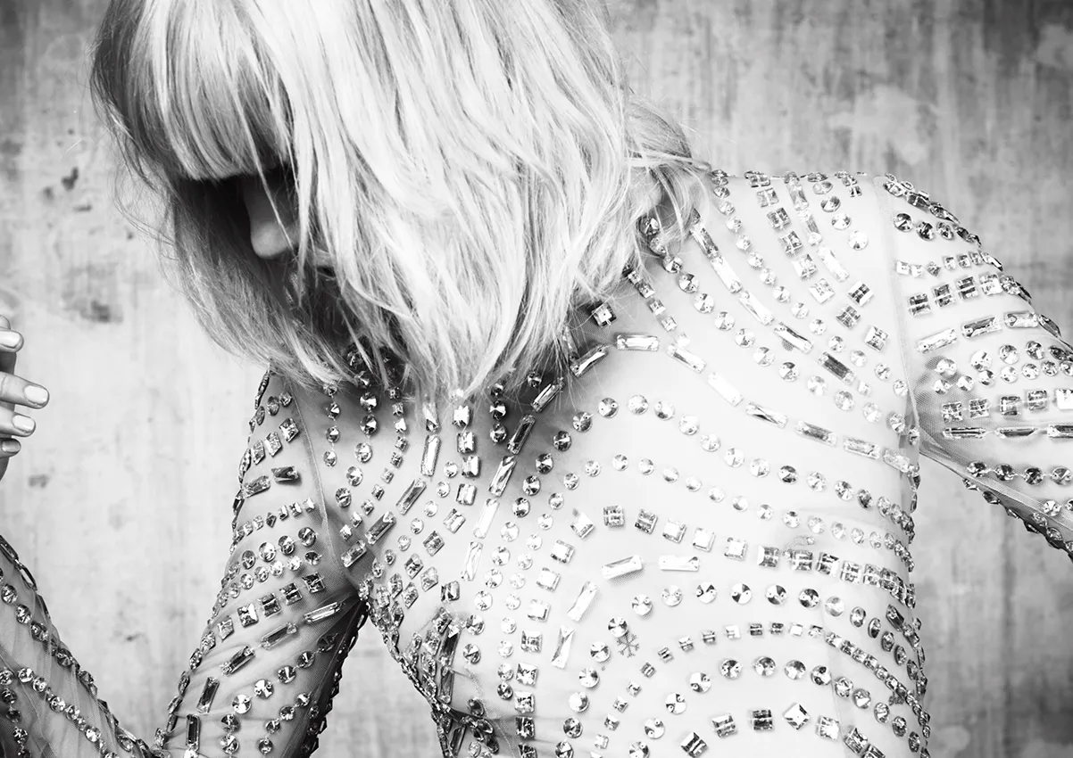 editoriale moda donna bw