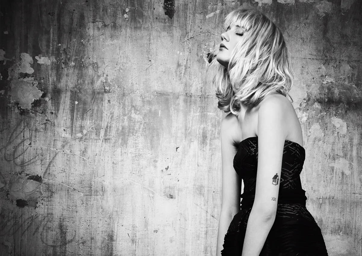 editoriale moda donna bw