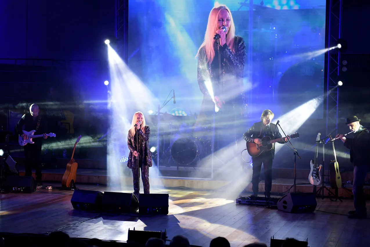 evento aziendale BPM concerto di natale Patty Pravo
