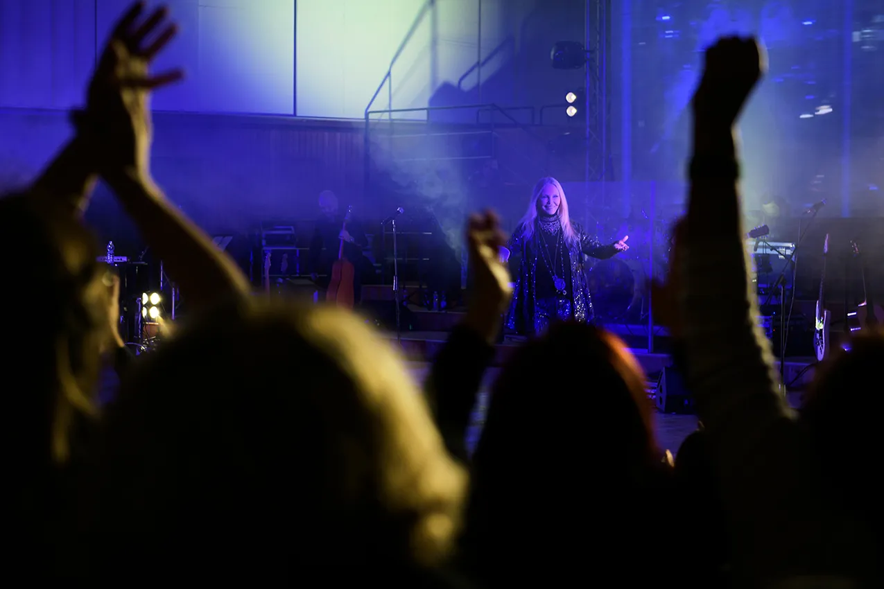 evento aziendale BPM concerto di natale Patty Pravo