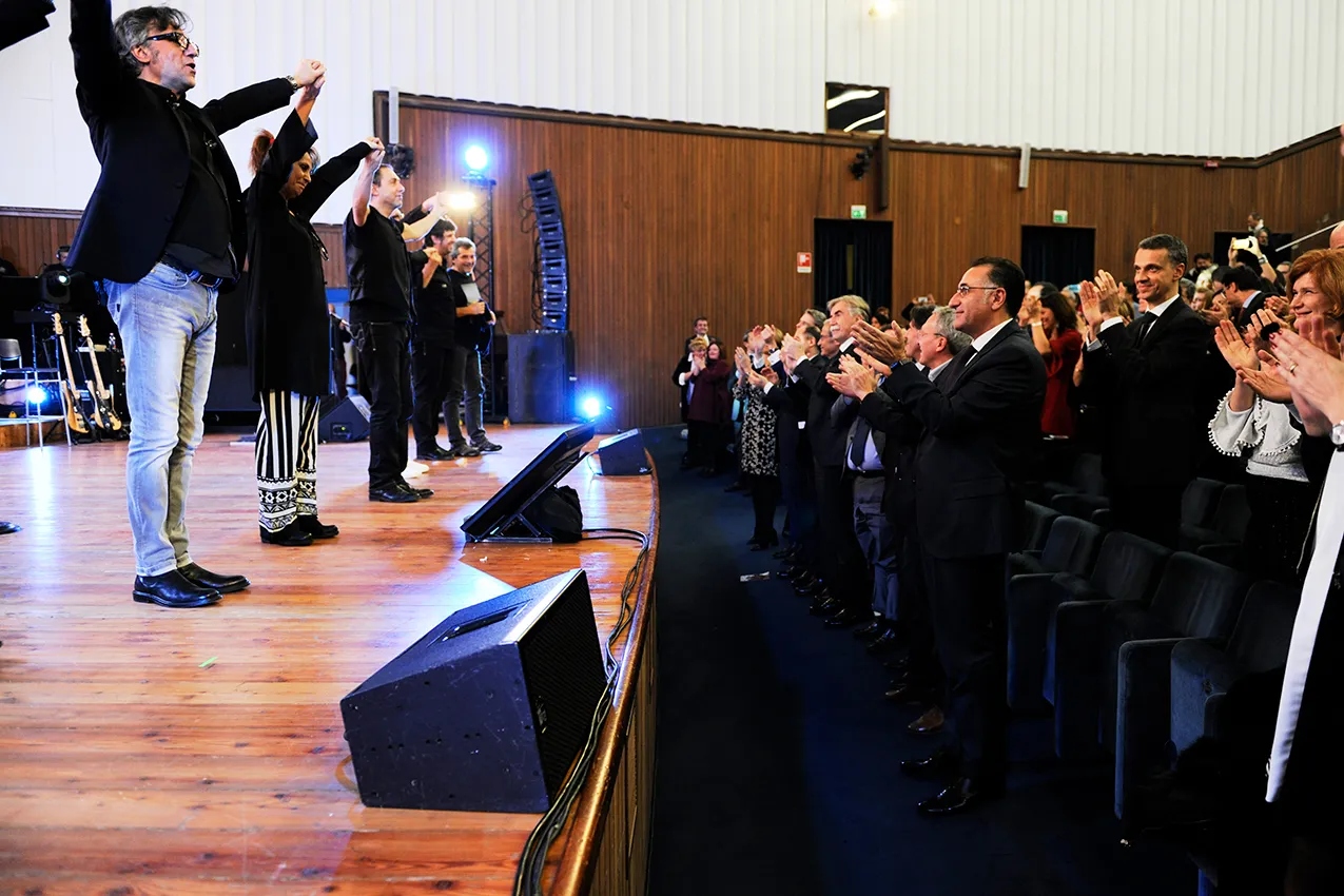 evento aziendale BPM concerto di natale gli Stadio