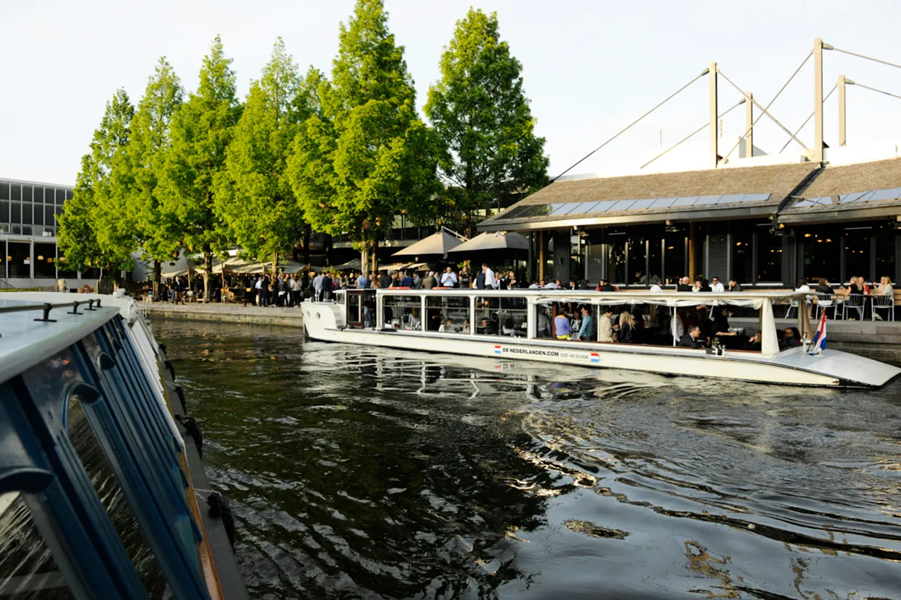 evento aziendale Amsterdam in battello