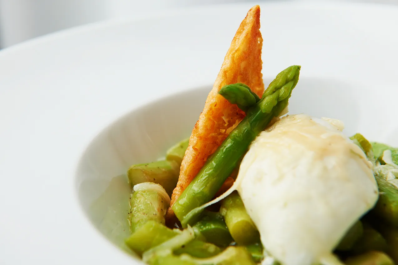 food piatto asparagi
