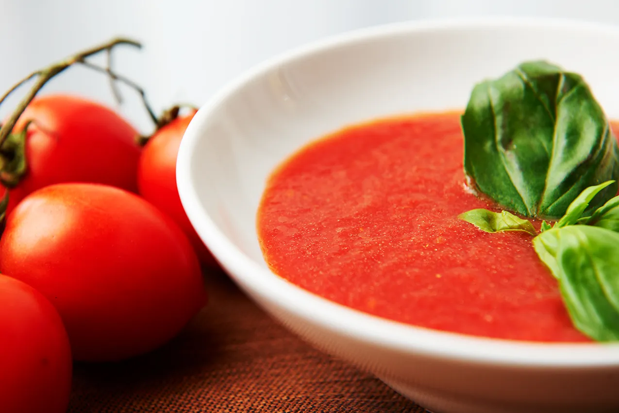 food piatto pomodori