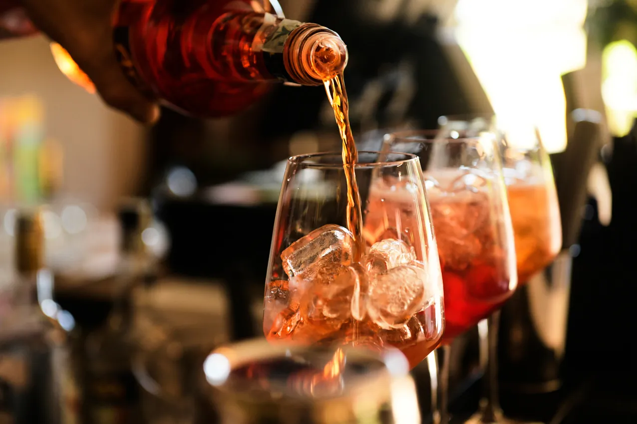 spritz aperitivo in agriturismo