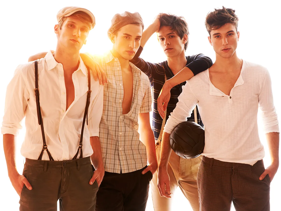 editoriale moda uomo