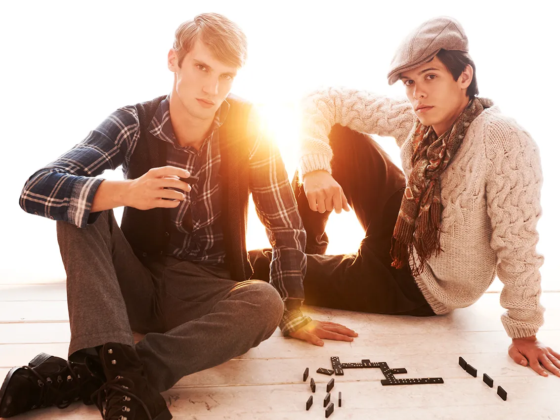 editoriale moda uomo