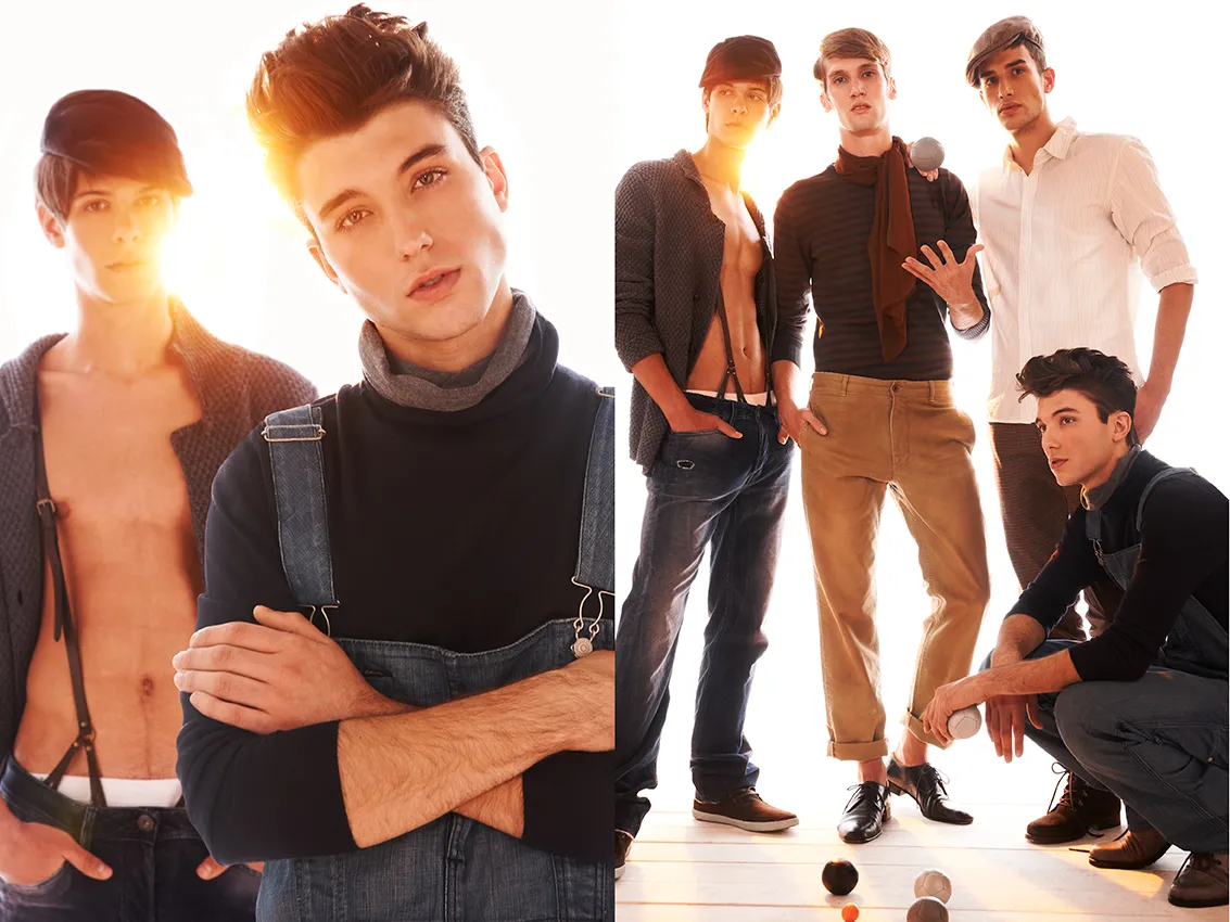 editoriale moda uomo