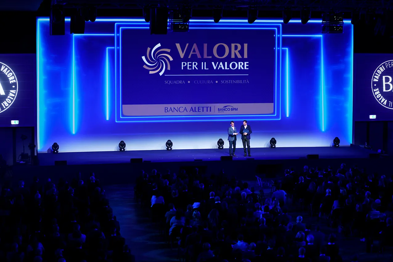 Evento Aziendale Banca Aletti cena di gala