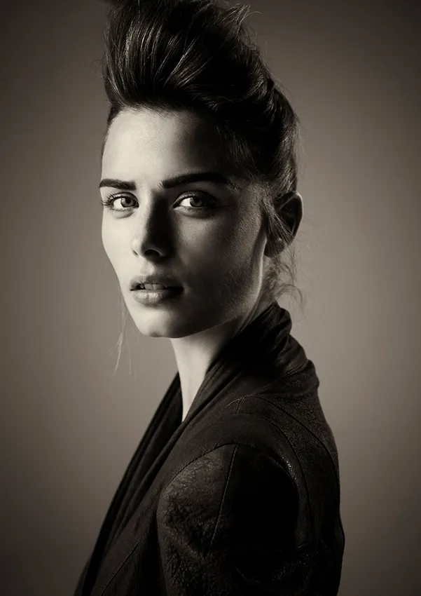 book fotografico modella