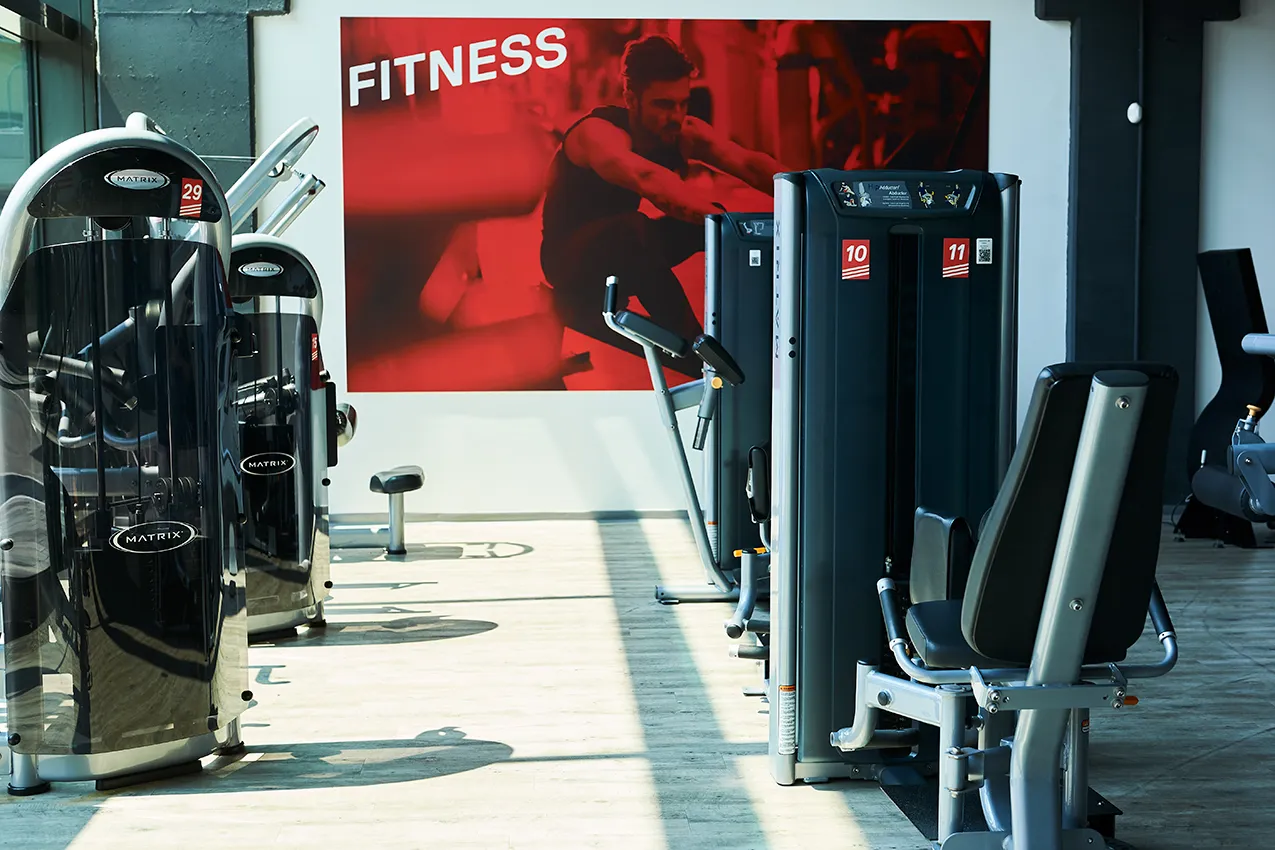 palestra area macchine