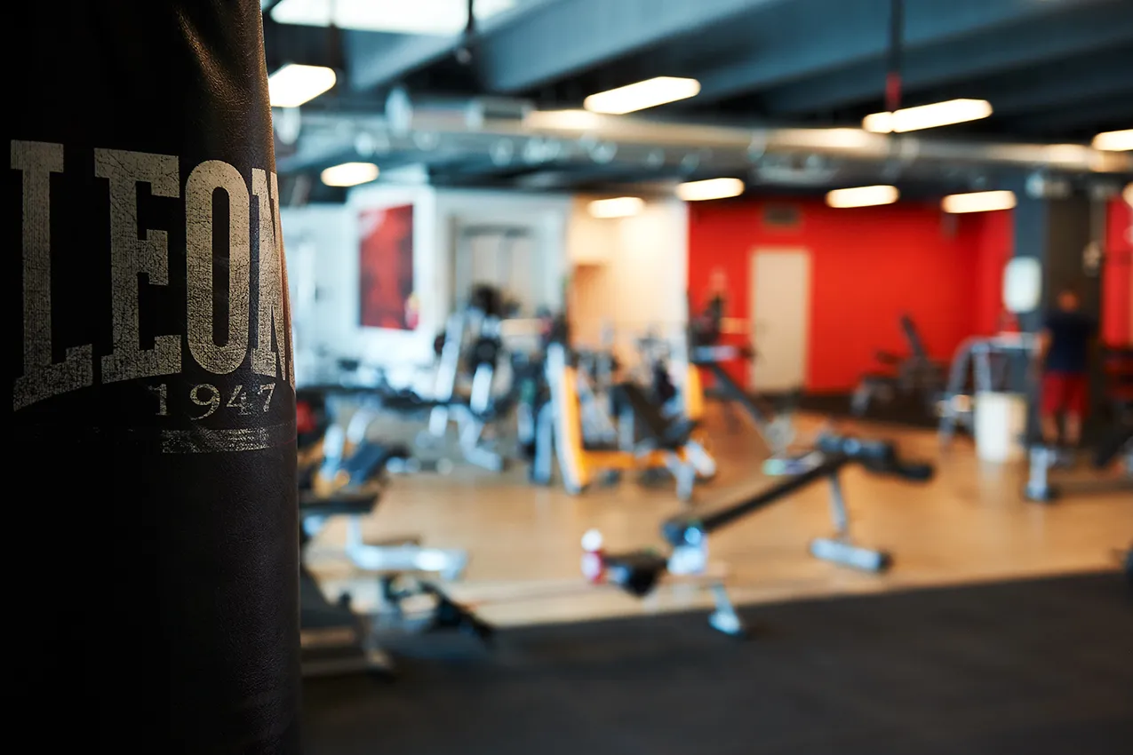 palestra area macchine