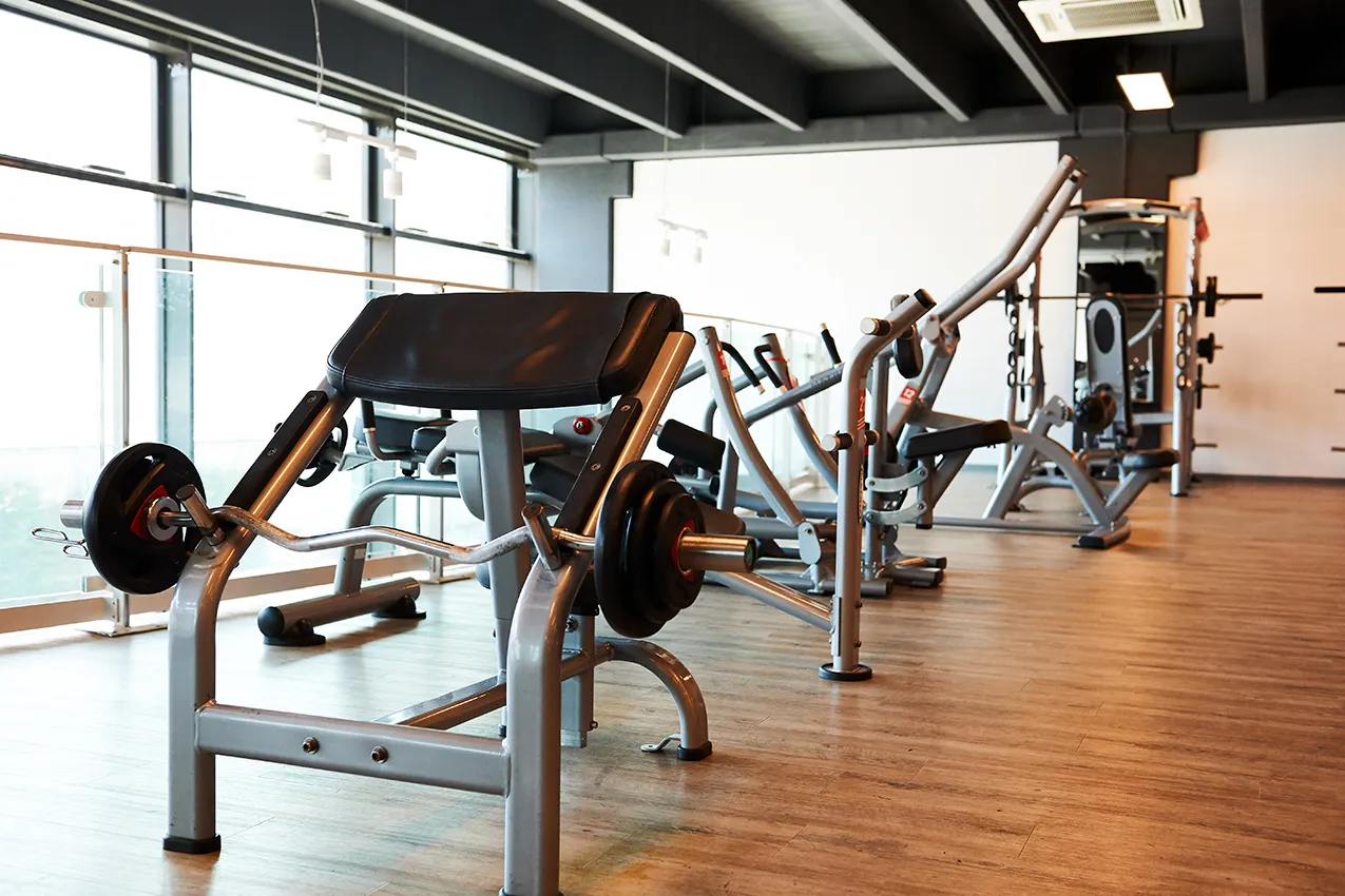 palestra area macchine