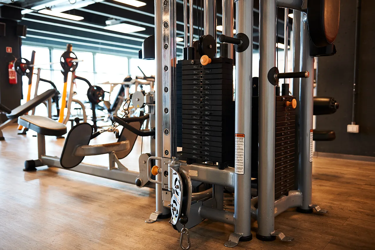 palestra area macchine