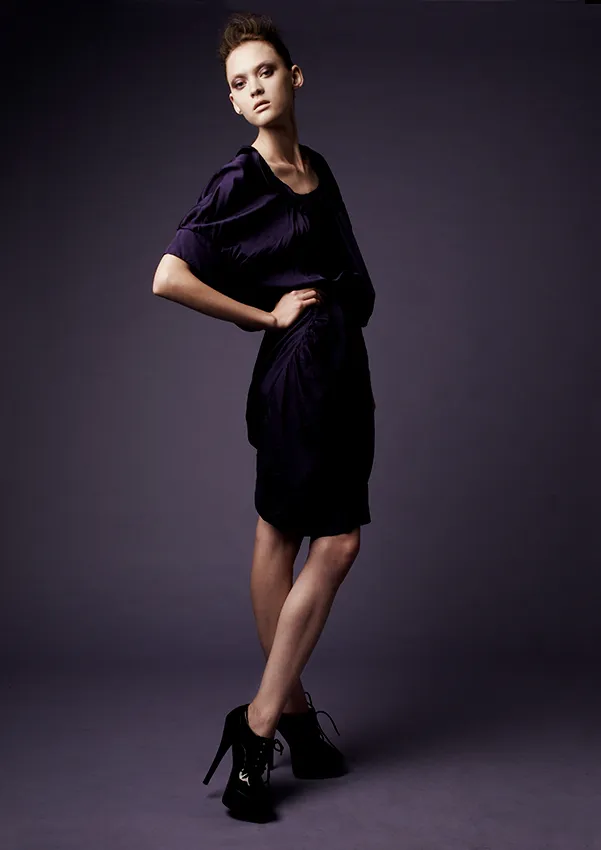 book fotografico modella