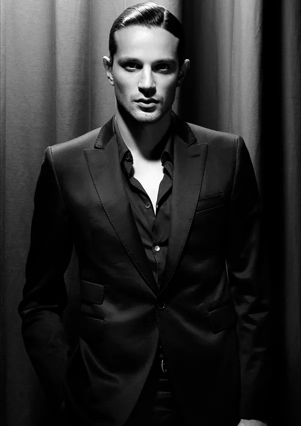 book fotografico modello uomo