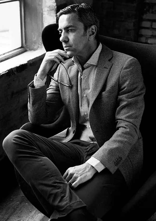 ritratto billy costacurta bianco e nero